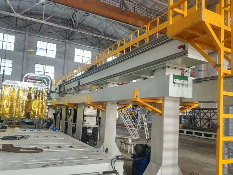 機(jī)器人焊接煙塵治理項(xiàng)目竣工