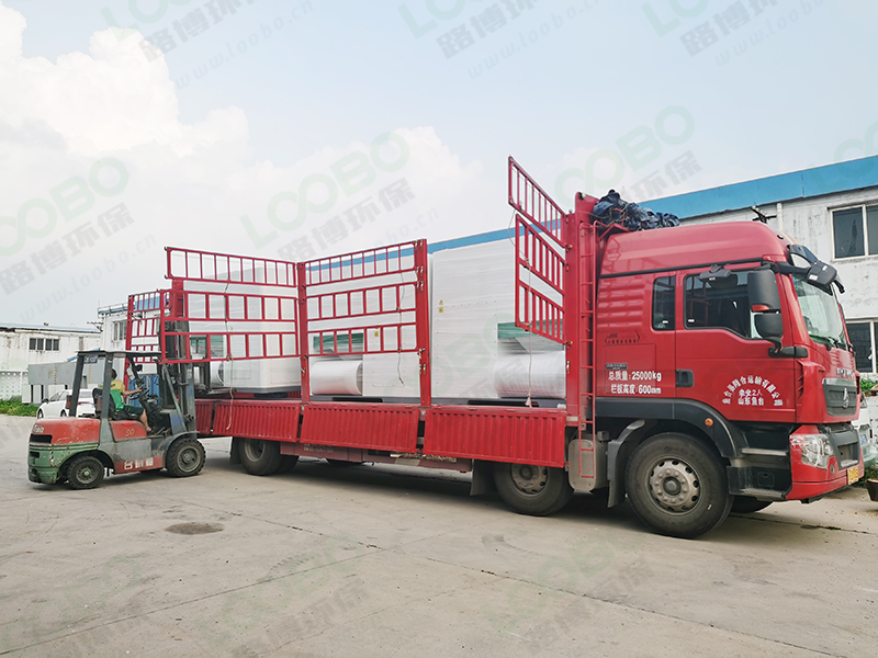 濾筒除塵器發(fā)往江西某汽車制造企業(yè)