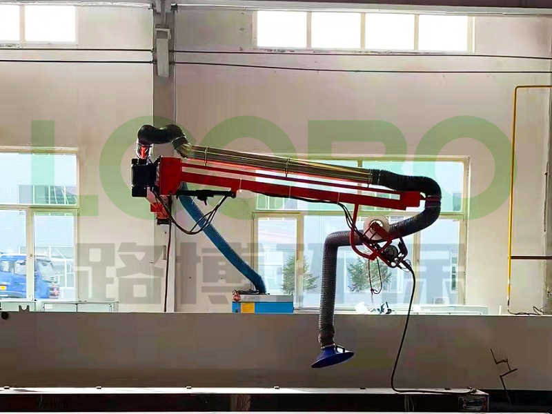 雙贏|送絲機懸臂與延長支架吸氣臂強強聯(lián)合，不只是一加一那么簡單哦！