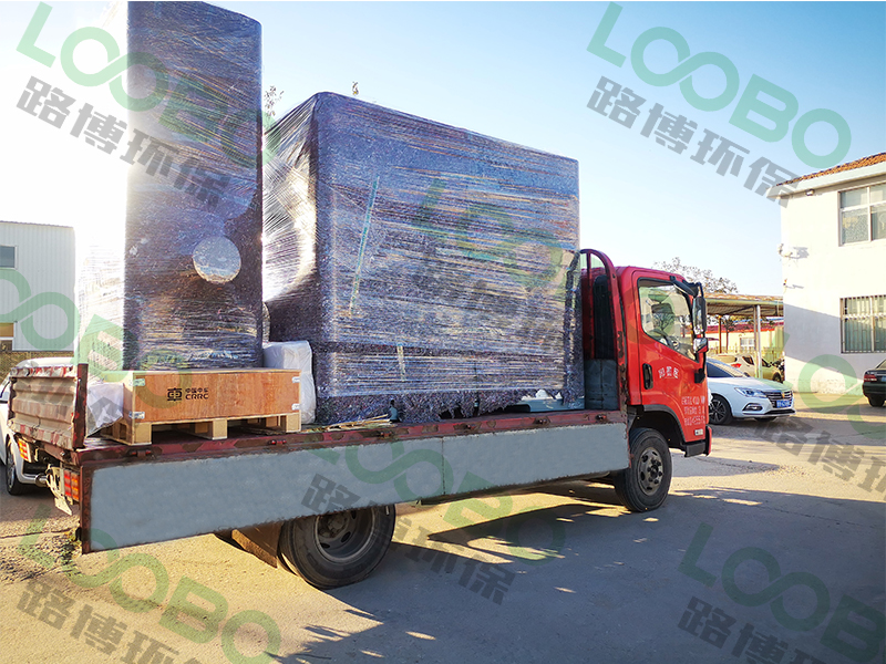 濾筒除塵一體機發(fā)貨湖南，助力環(huán)保，我們從未松懈